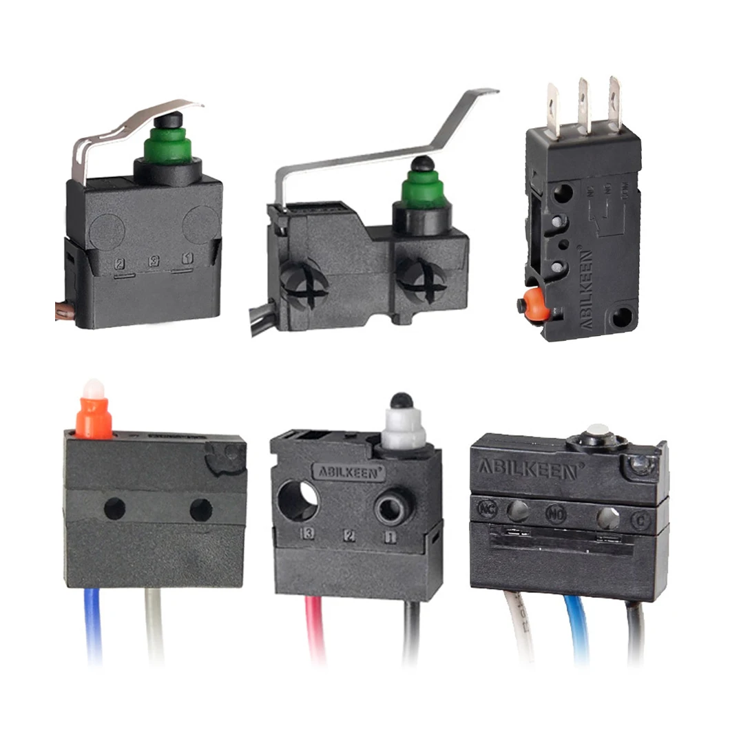 ABILKEEN AZ-7100II green double snap action micro push switch 16a 250v t85 5e4