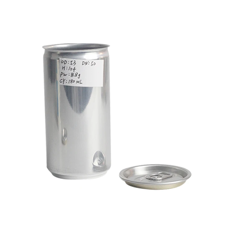 Высококачественные алюминиевые банки с крышками