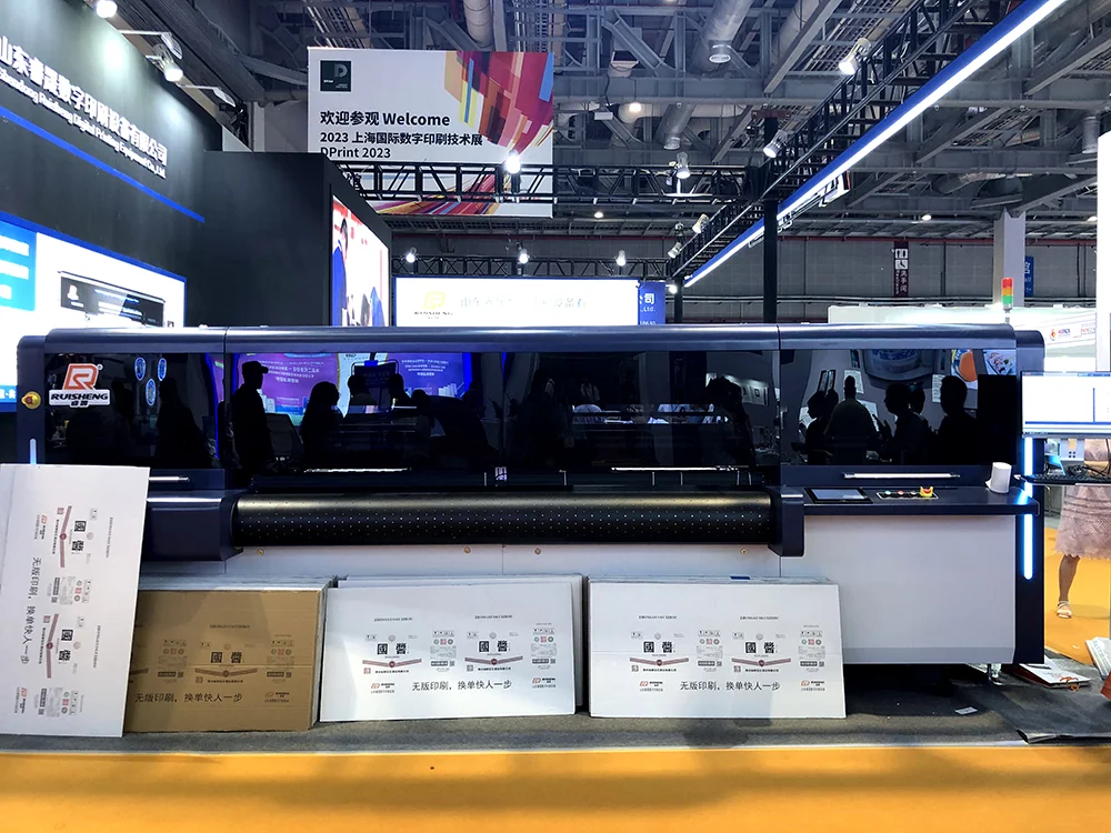 2024 однопроходная бумажная коробка упаковочная печатная машина для гофрированной коробки