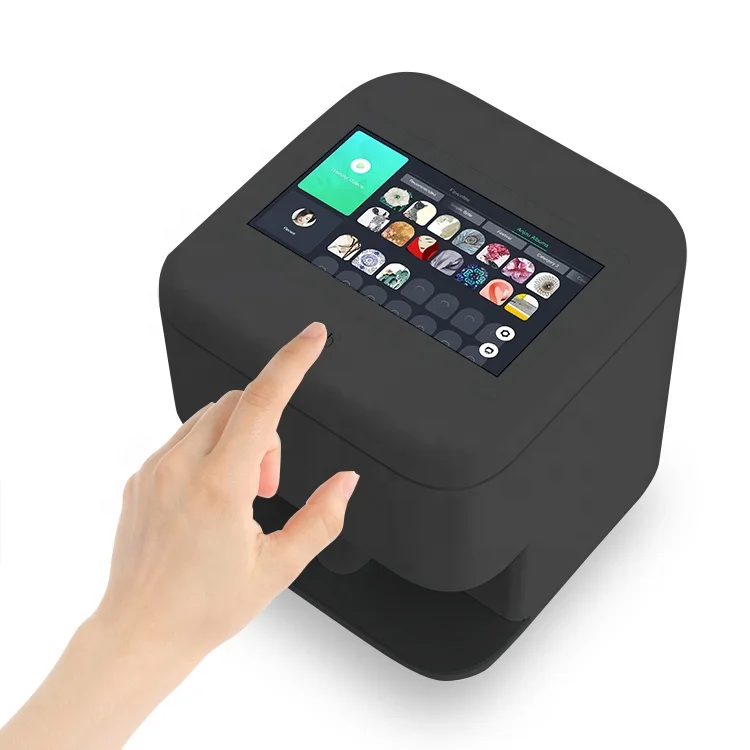 Beauty salon 3d nail art printer intelligent digital 3d nail diy machine