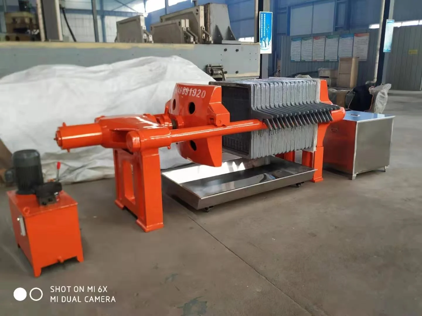 Чугунный фильтр-пресс для масляной консистентной фильтрации масла