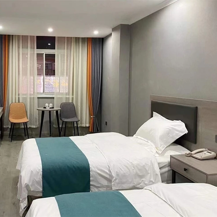 Современная мебель для спальни 3 звезды спальня отеля размер Queen гостевых комнат меламиновая