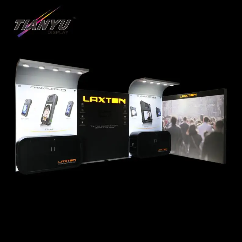 Aluminum Frame With Fabric Graphics Dj Booth Portable Led Pixel