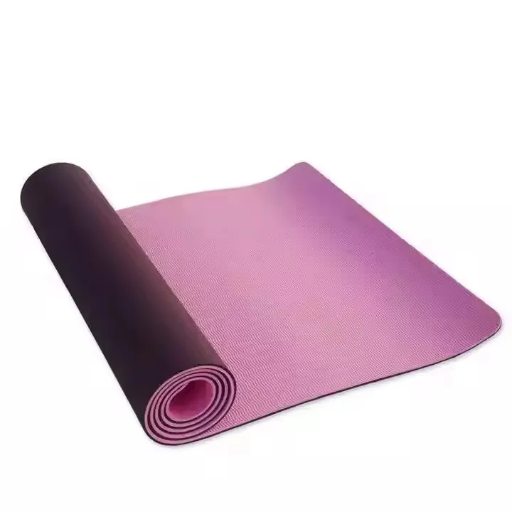 Eco FriendlyHot Sale Natural Rubber Yoga Mat Cork Mat With Bag And Carrying Strap Yoga Mat