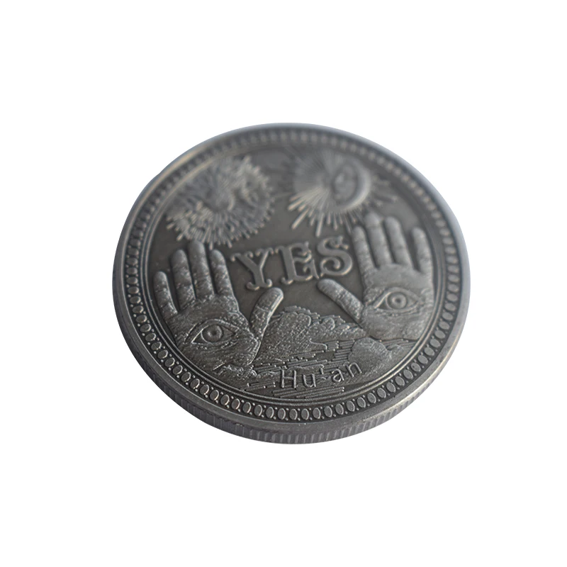 Wholesale coper manufacturing Art Collection Home Decoration Commemorative Coins yes or no