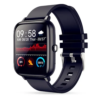 P6 smart Bracelet Wireless phone watch music control heart rate blood pressure blood oxygen monitoring exercise Watch