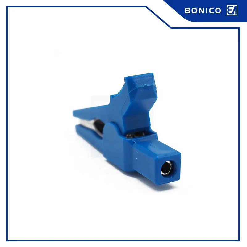 10A 69MM High Quality Nylon Insulated Pure Copper Material Test Battery Clip