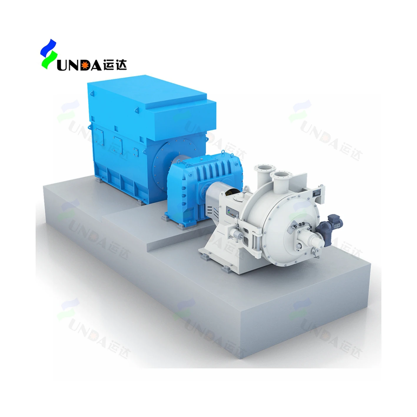 Yunda Refining Equipment Stator Rotor Disc Low Consistency Refiner Double Disc Refiner for Tissue Paper Production Line