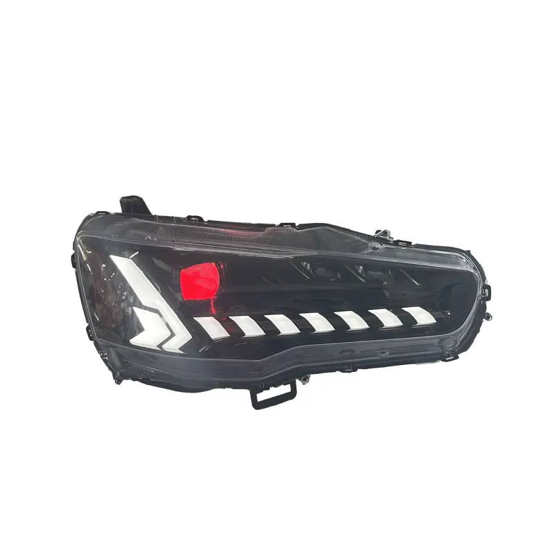 DK Motion Led car Front Lamp Modified Car Headlamp For Mitsubishi Lancer-ex EVO 2010-2016