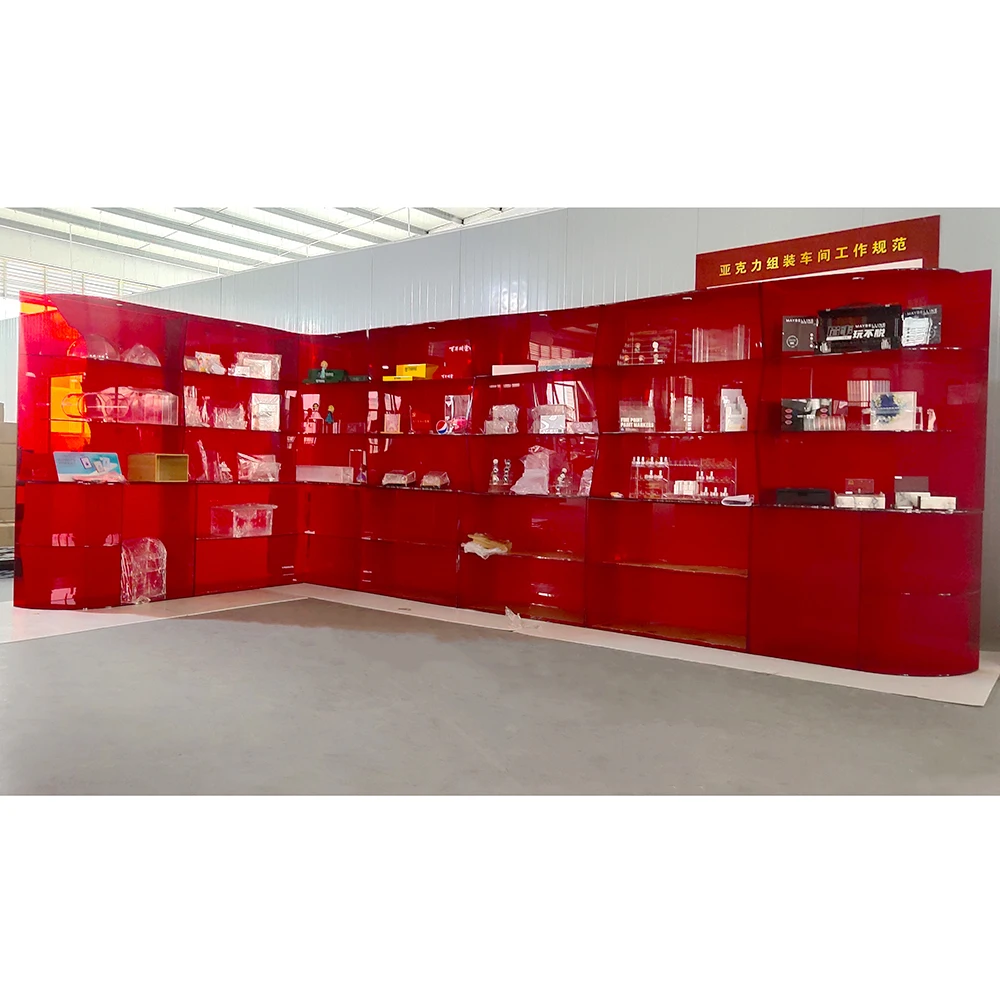 OEM/ODM Professional Custom Any Size Of Acrylic Display Rack For Showroom