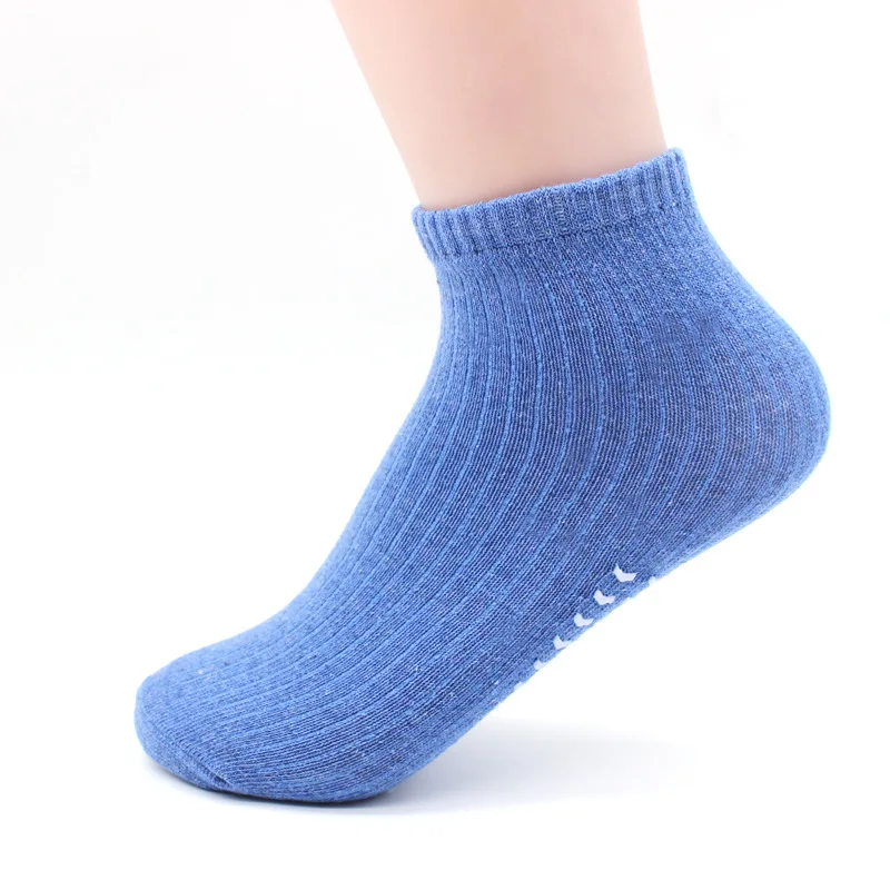 Jump customized Anti-Slip Colorful Cotton Socks Trampoline Playground Hospital Slipper Grip Trampling Sock For Baby Kids
