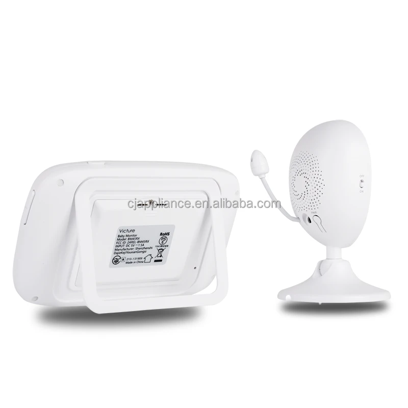 smart baby monitor with camera screen and audio