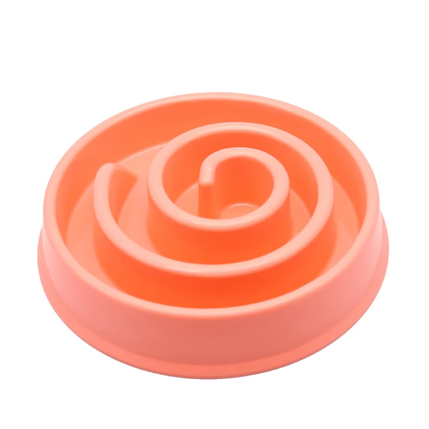 
Eco friendly plastic pet dog slow feeder food bowl 