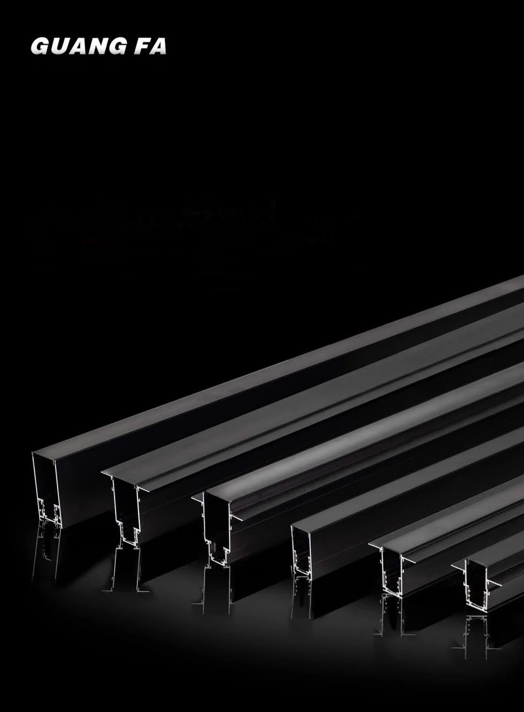 Новый дизайн магнитный рельсовый рельс на русском языке 1/2/3 м алюминиевый для системы освещения прожекторов