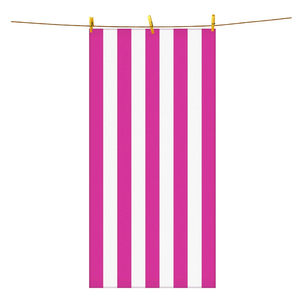 
Personalised 2021 xl large 480gsm cabana stripe beach towels in bulk 