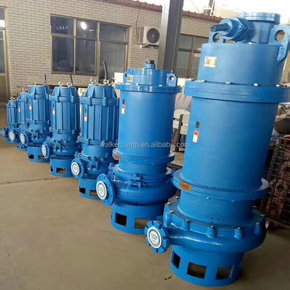 Walker Lake Dredging Project Mud Slurry Submersible Sand Suction Pump