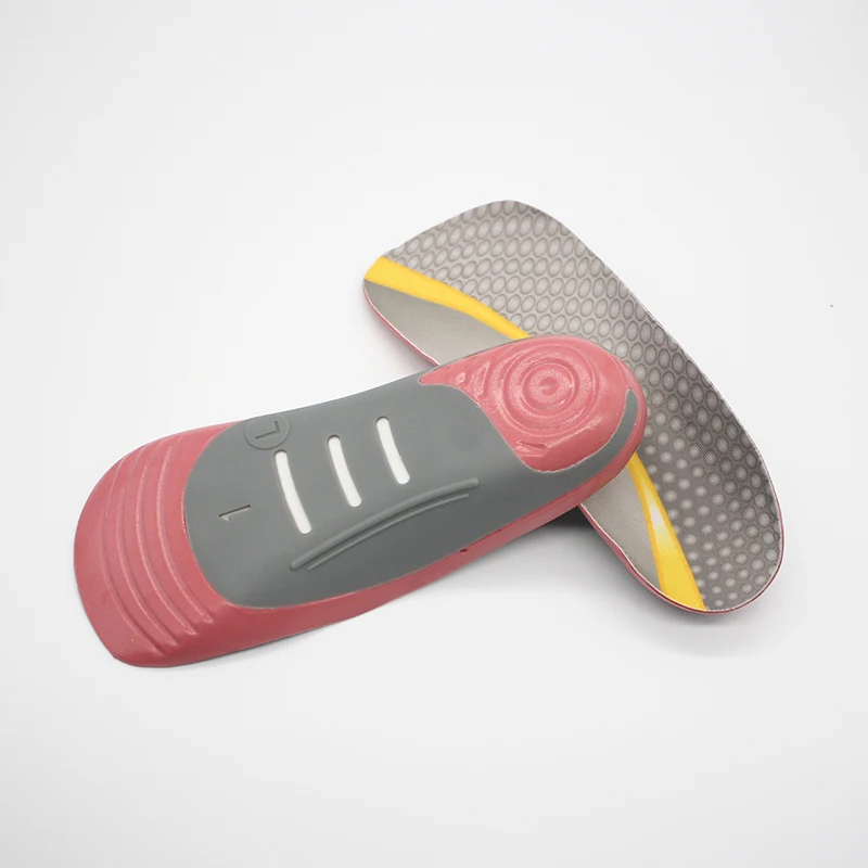 Orthotic Fallen Arches Support Insole Sports Silicone Gel Insoles Arch Support Orthopedic Sports Massaging Silicone Gel Insoles