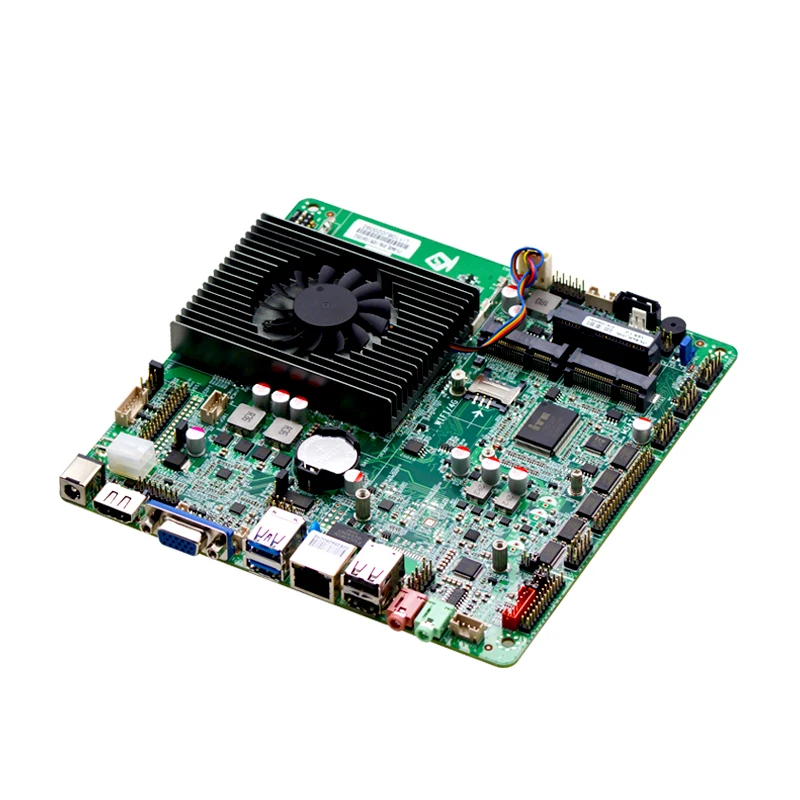 I3 I5 industrial mini pos motherboard 8 USB DC 12V ultra thin itx mainboard for all in one pc