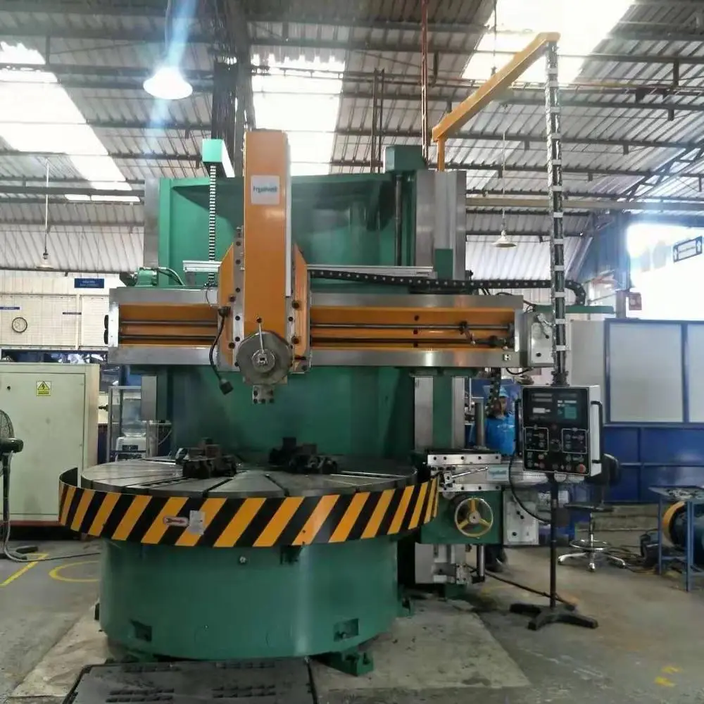  Токарный станок от производителя NC высокопроизводительный вертикальный револьверный токарный с числовым управлением и двойной колонкой