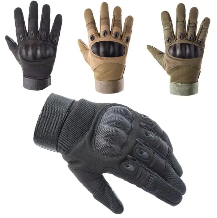 Motorcycle Motorbike Warm Riding Full Finger Touch Screen Gloves Men