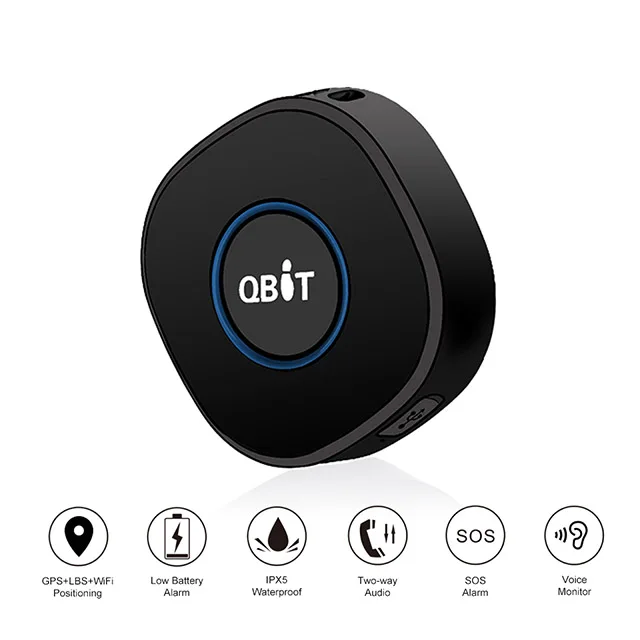 Concox Qbit GT360 Waterproof personal mini gps tracker for kids