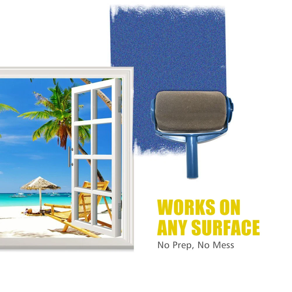 paint roller automatic edge paint roller sponge paint roller