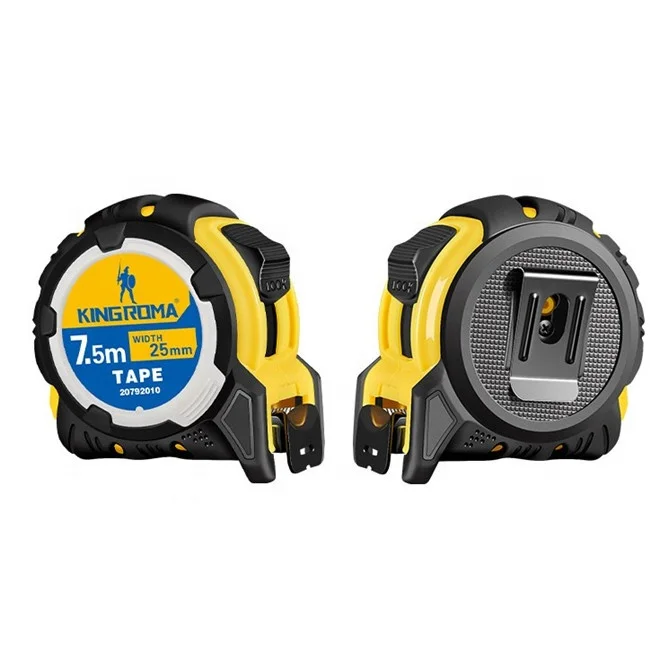 Оптовая продажа высокоточная черная измерительная лента толстая устойчивая к падениям ржавчине длиной 5 метров с брелоком