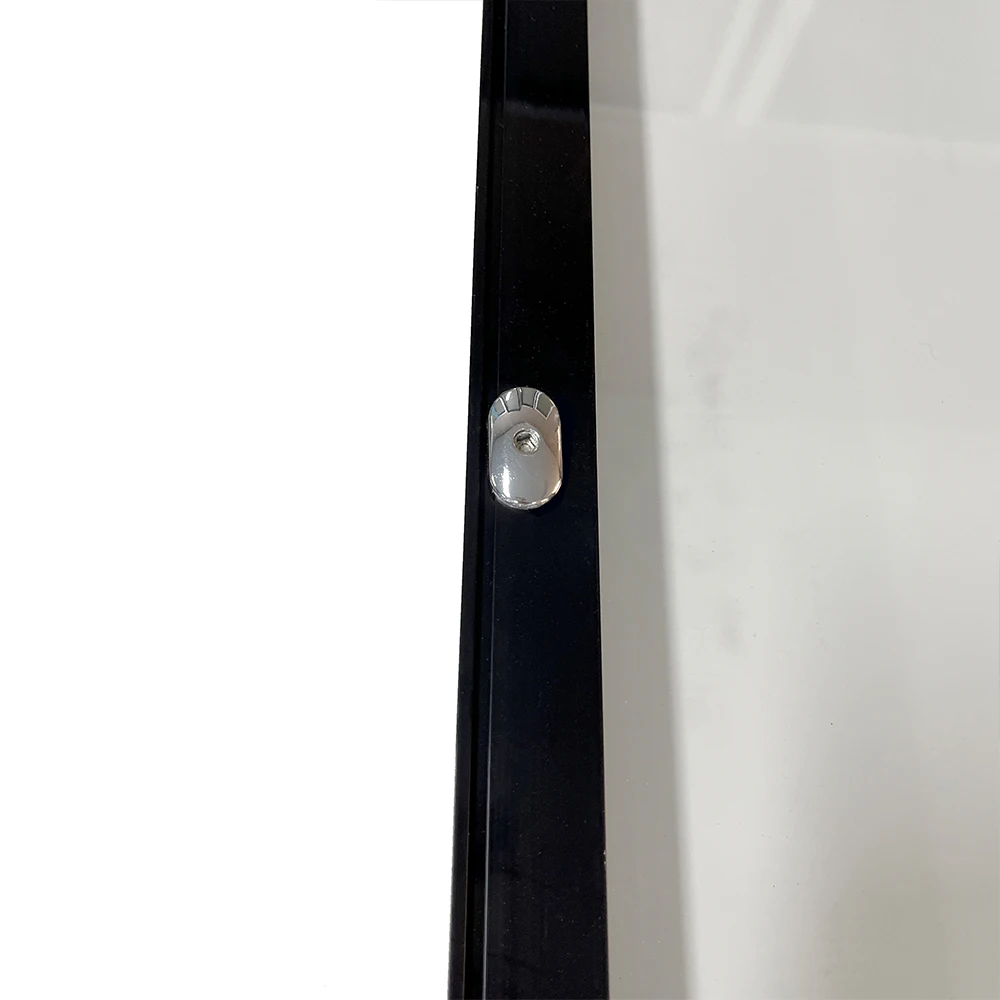 Double 4mm Toughened Glass Showcase Automatic Sliding Refrigerator Glass Door for Cake Cabinet