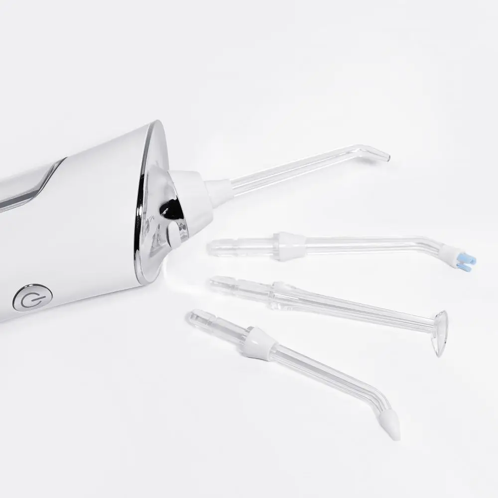 2021 Cordless Irrigator Oral 4 Modes & 8 Jet Portable Rechargeable Electric Ultrasonic Dental Teeth Cleaner Water Flosser