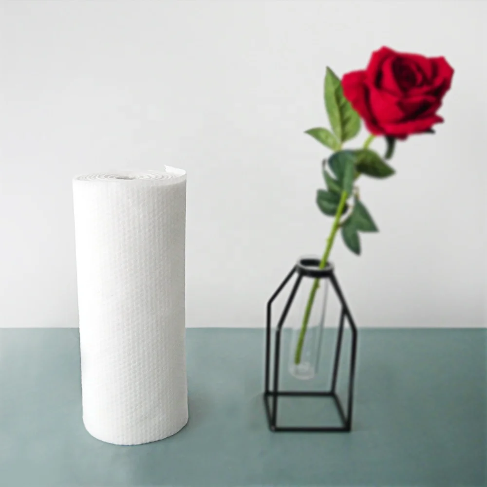 
100% biodegradable spunlace nonwoven wipes for keeping flower fresh, wet floral foam, spunlace fabrics, 100% viscose 