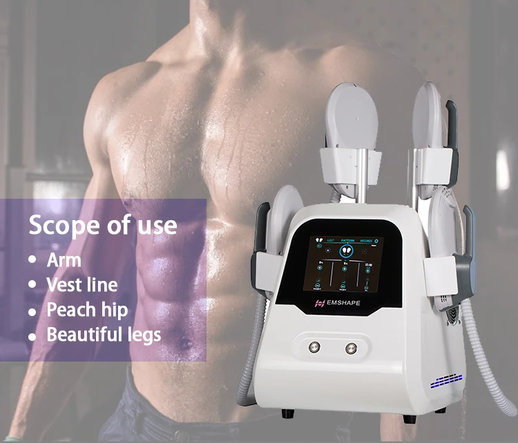 2023 loss weight 15 tesla manufacturer contour portable body building 4 handles ems slim neo rf muscle sculpting machine