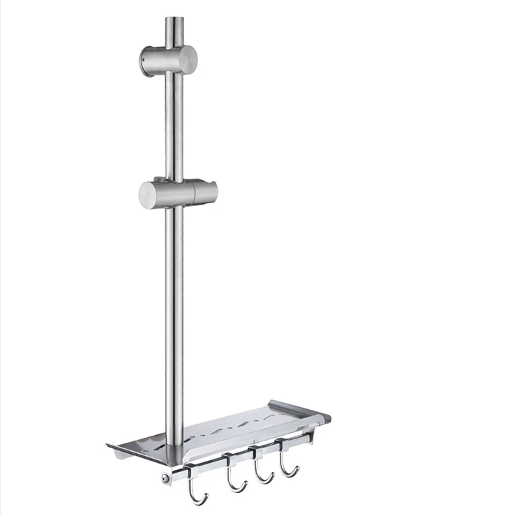Stainless steel shower lift rod shower nozzle adjustable movable fixed shower bracket sliding bar