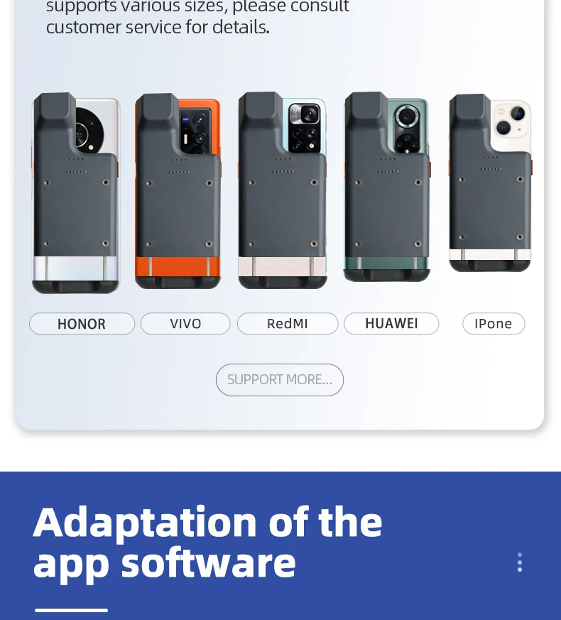 Китайский производитель сканер qr code reader беспроводной 1d 2d Android штрих-кода для смартфона