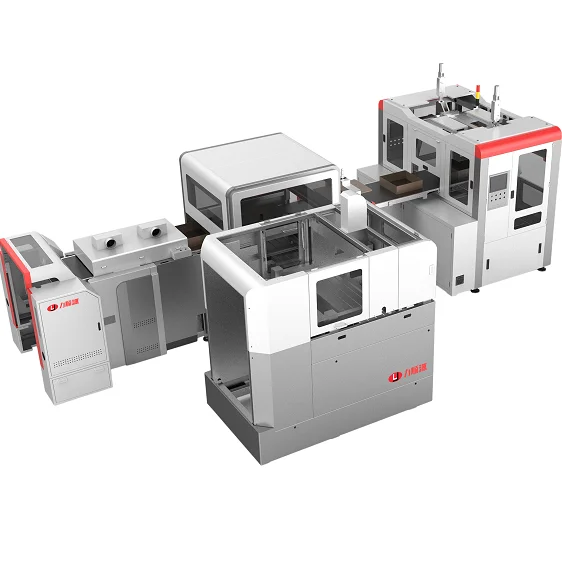 Double forming Intelligent High-speed Rigid Box making machine for jewel&watch box making machine