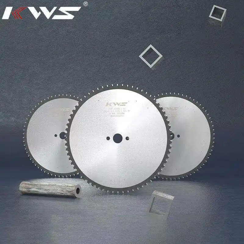 chop saw machine metal cutting KWS factory direct sale TCT circular saw blade for metal cutting