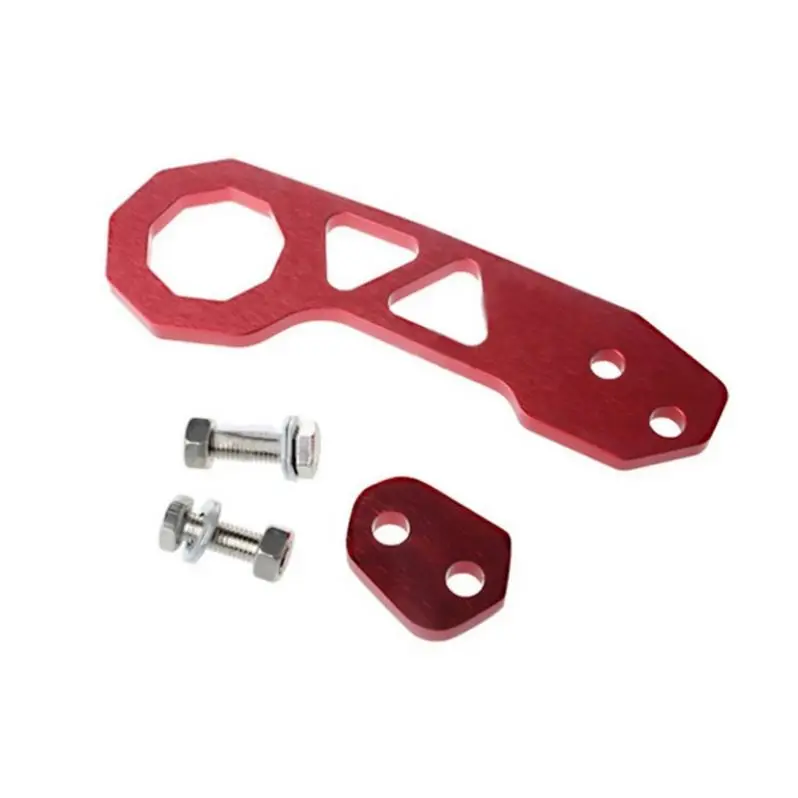 Universal Aluminum Alloy Racing Rear Tow Hook For Honda Civic JDM Car Auto Rear Bumper Trailer Hook Towing Tools With Logo