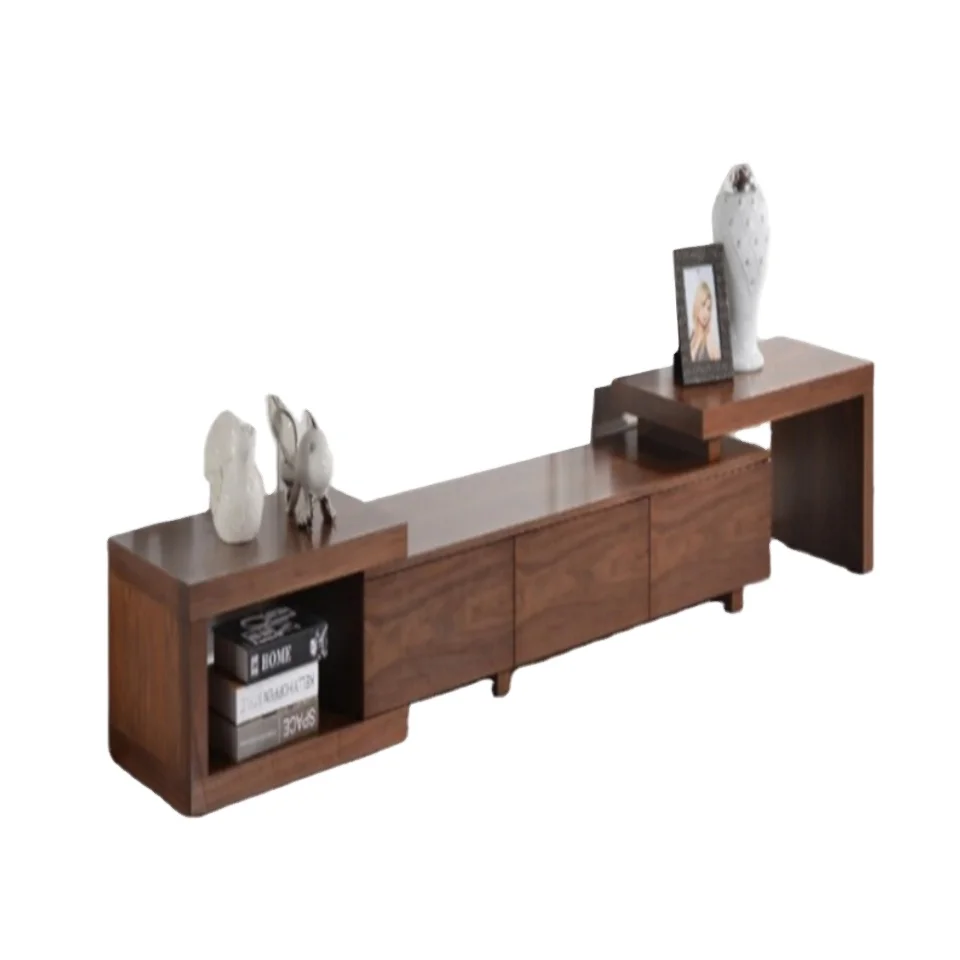 China high quality CARB P2 USA market modern wood TV cabinet