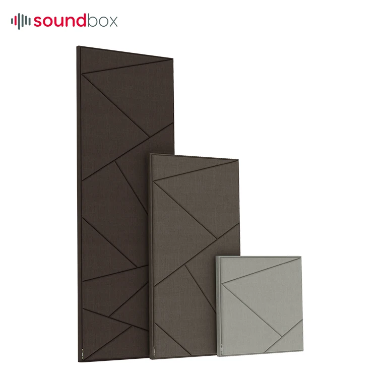 Modern fiberglass wall panels sound absorbing panel for home theater decorative easy install acoustic panels