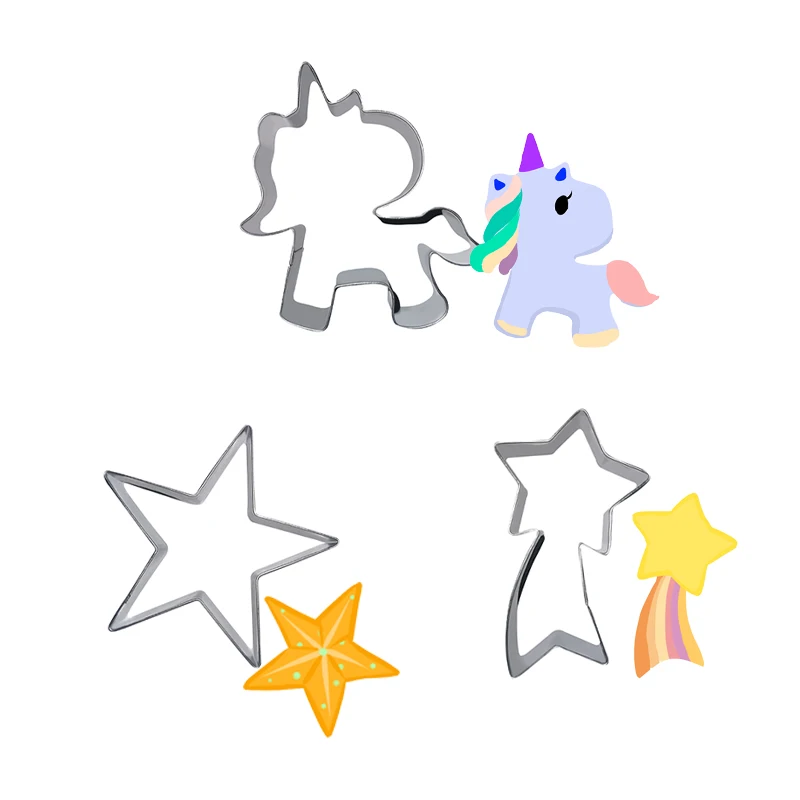 
Hot Selling Stainless Steel 3D Cake mould Christmas Gingerbread House Cookie Cutter Set 