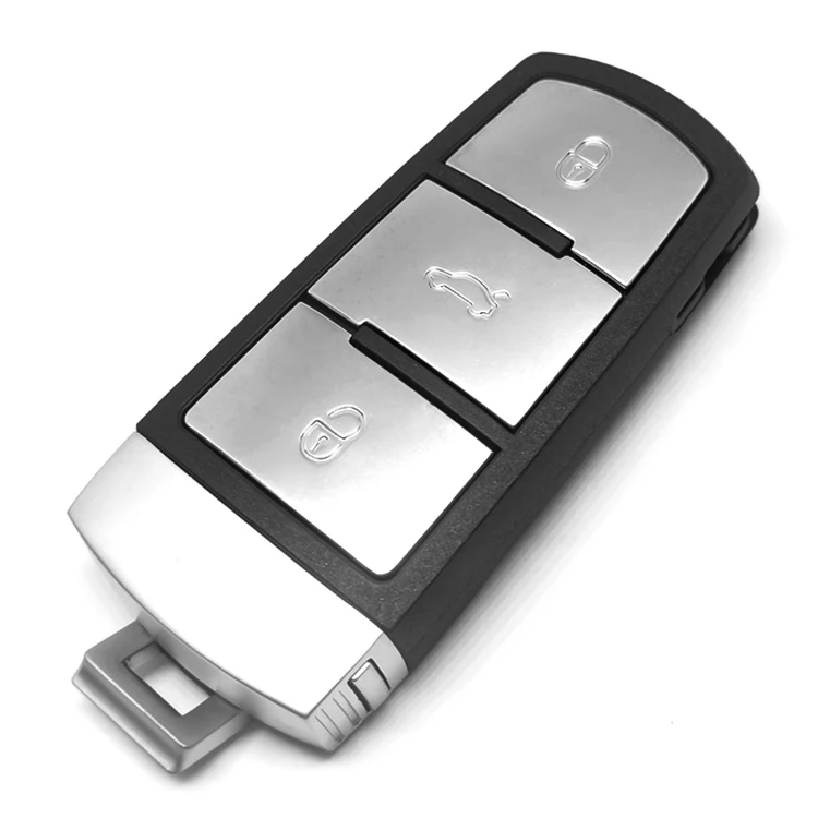 3 кнопки 3C0959752BA 433mhz ID48 чип-брелок без ключа Автомобильный Дистанционный ключ подходит для V-W Passat B6 3C B7 M-agotan CC
