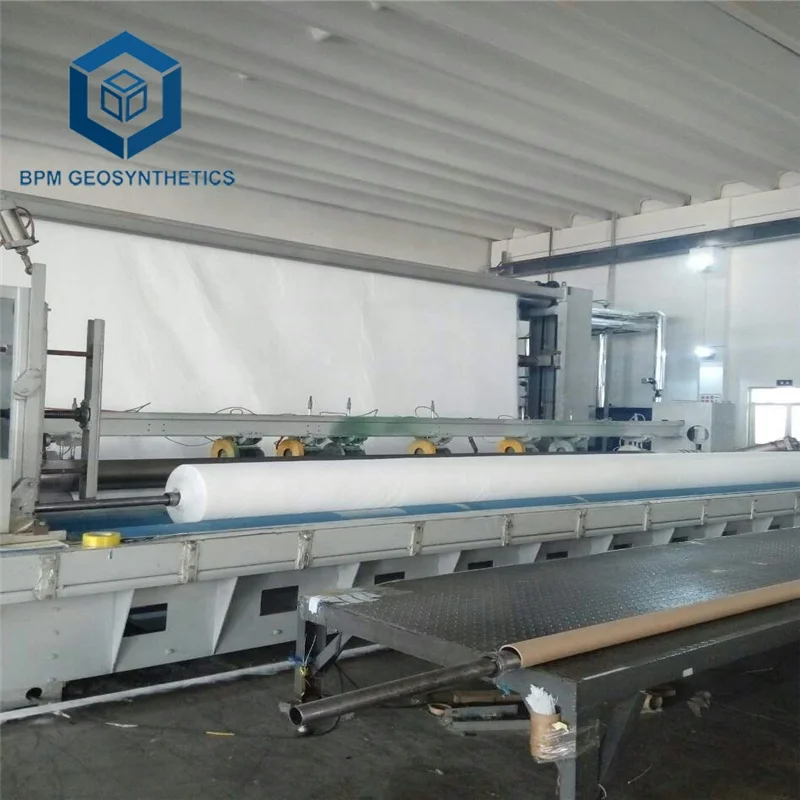 Non Woven Polypropylene Geo Fabric Needle Punch Nonwoven Knitted Geotextile High Strength Geotextile Separation Layer Fabric