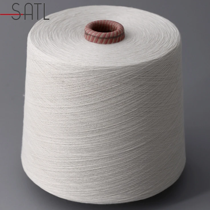 Cheap Price Open End Spinning 21s 100% USA Cotton Raw White For Bleaching And Dyeing Yarn For Weaving