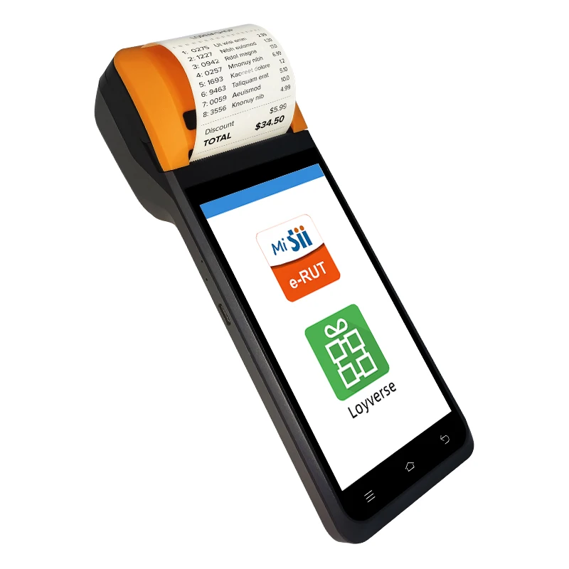 Factory Wholesale Proper Price Handheld Square Scanner Inductive Card Swiping Pos Machine China Android Nfc Mobile Pos Bluetooth