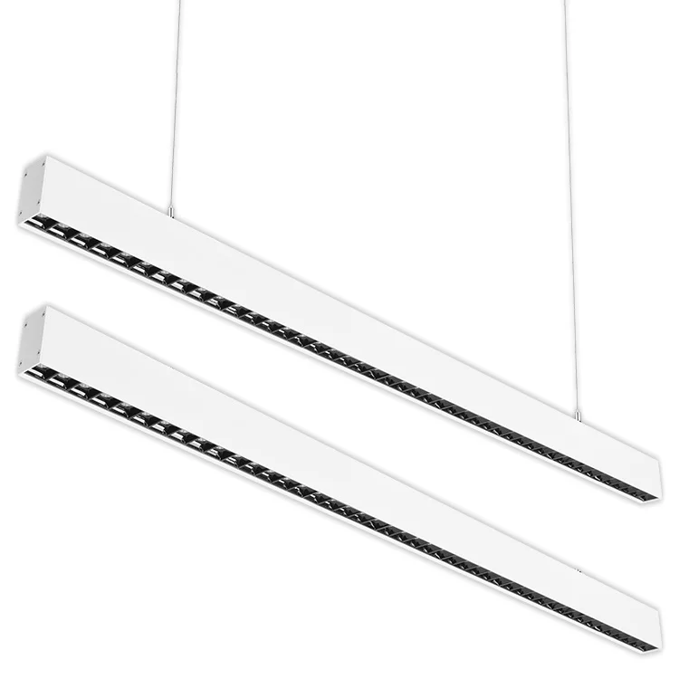 Elegant design indoor office shop restaurant aluminum housing 36w led linear pendant light