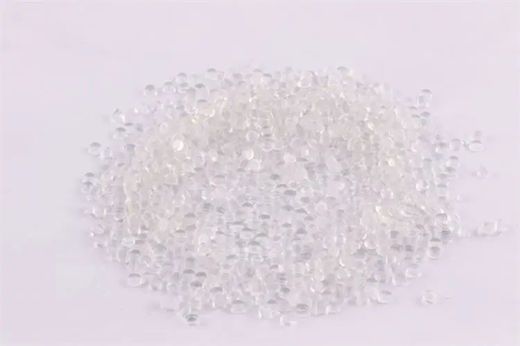 China Supplier Pellets Particles Crystal Transparent Rigid PVC Granules
