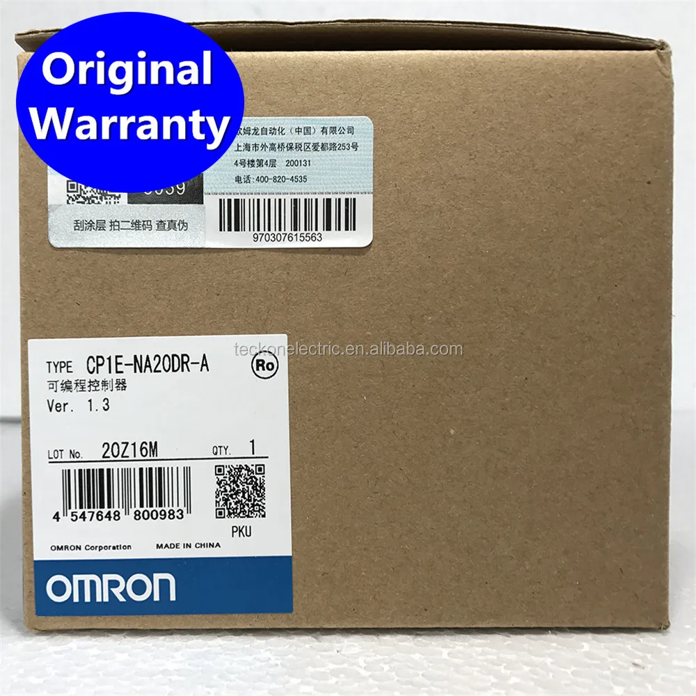 CP1E micro PLC with Built-in analog CP1E-NA20DR-A CP1E-NA20DT-D CP1E-NA20DT1-D Programmable Logic Controller