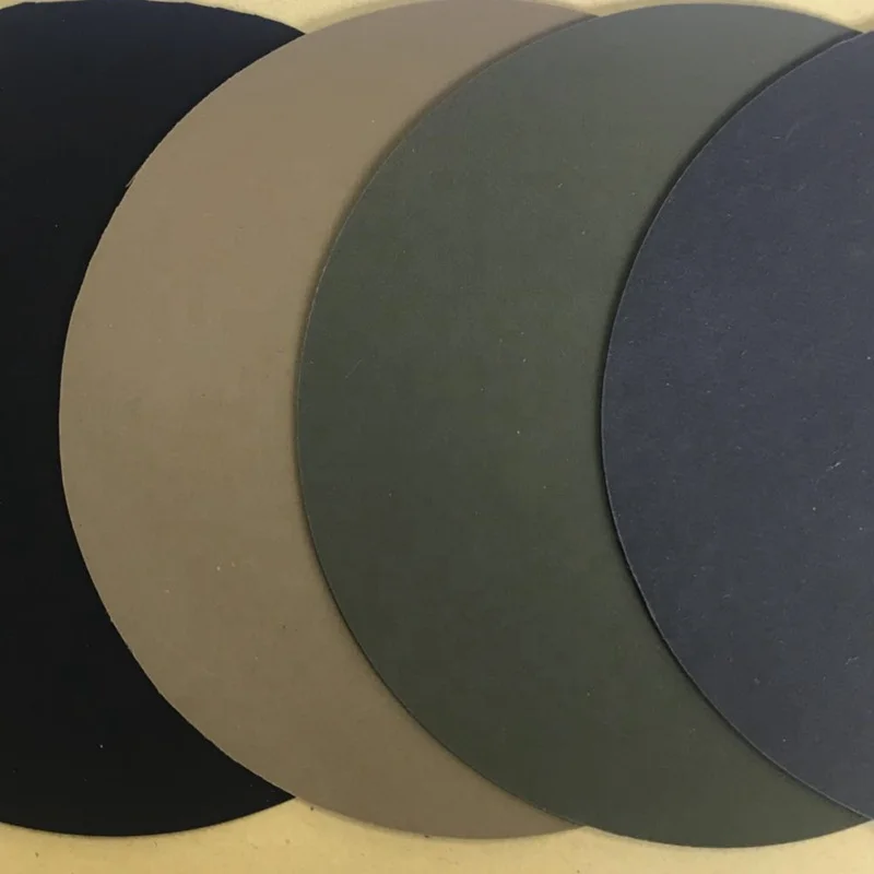 Sticky csm hypalon fabric with embossed texture for making shoes