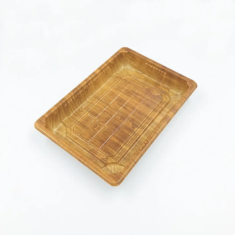 Bulk custom disposable plastic containers for sushi packaging