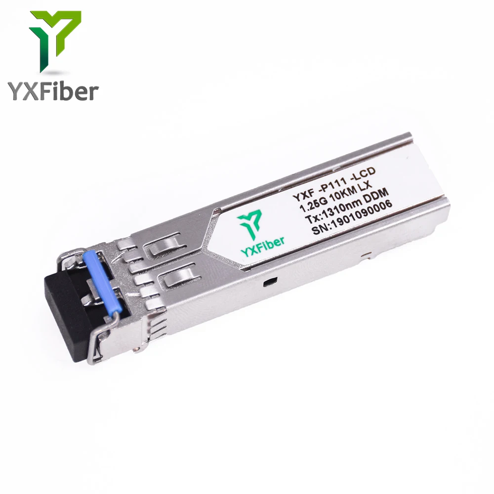 SFP модуль 1 25 г 1310nm 10 км Диапазон LC разъем SRX-SFP-1GE-LX Совместимый оптический трансивер