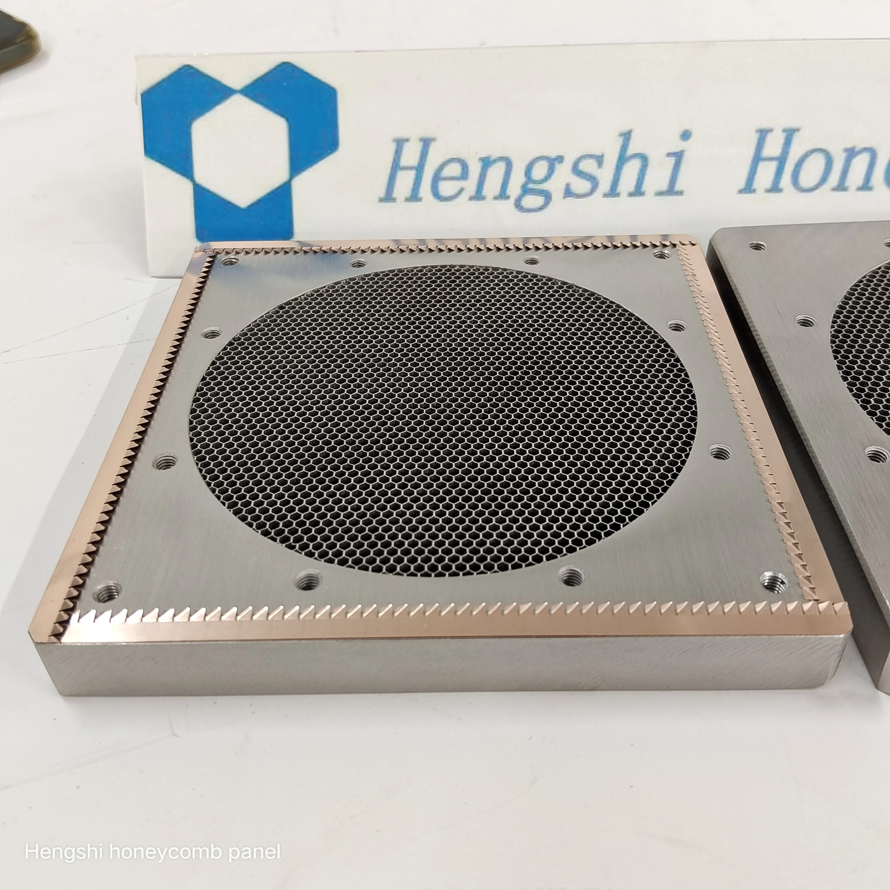 Vacuum brazing Stainless Steel steel Honeycomb Panels fan cooling electronic